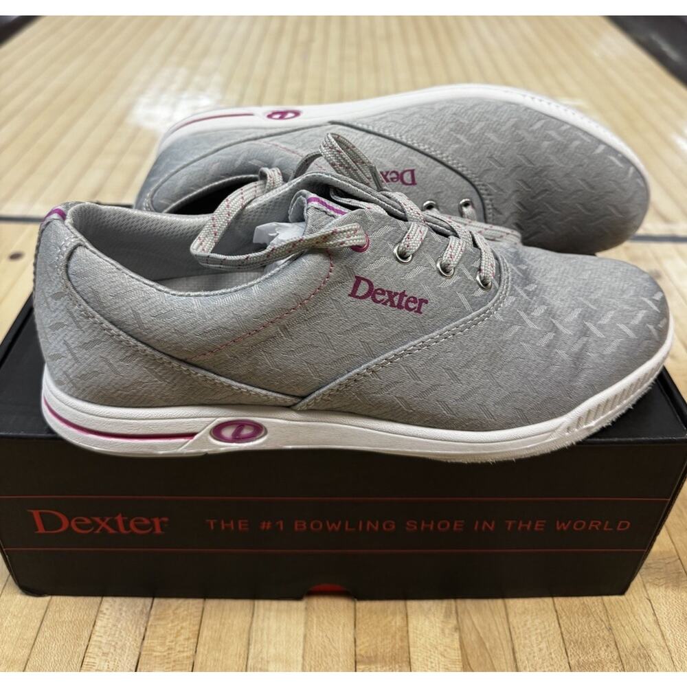 Women’s Bowling Shoes Size 9.5 Dexter Kerrie Light Grey